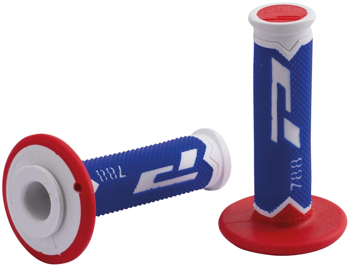 Progrip-Griff 788 Mod. 18 Gummigriff 788 ws bl rt 115 mm geschlossen.