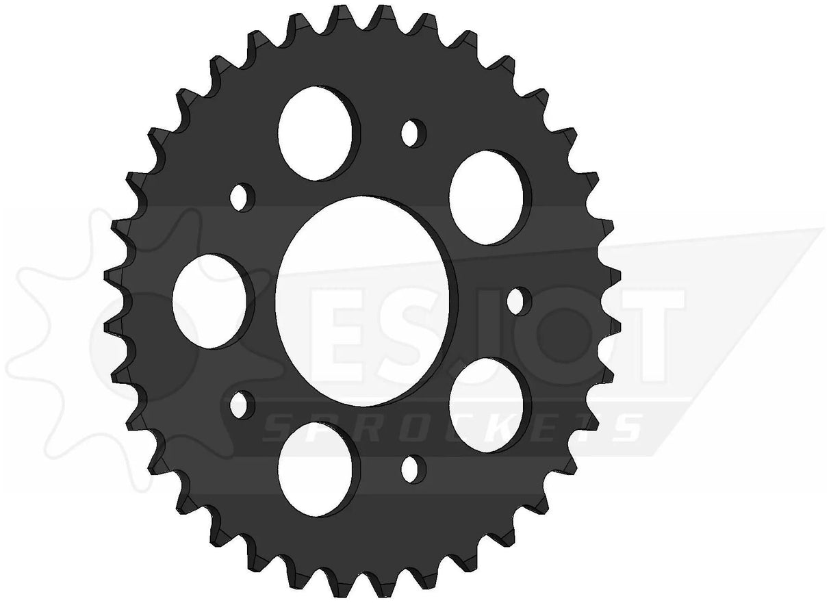 Esjot Kettenrad 0439 Kettenrad 415 40z Stahl schwarz