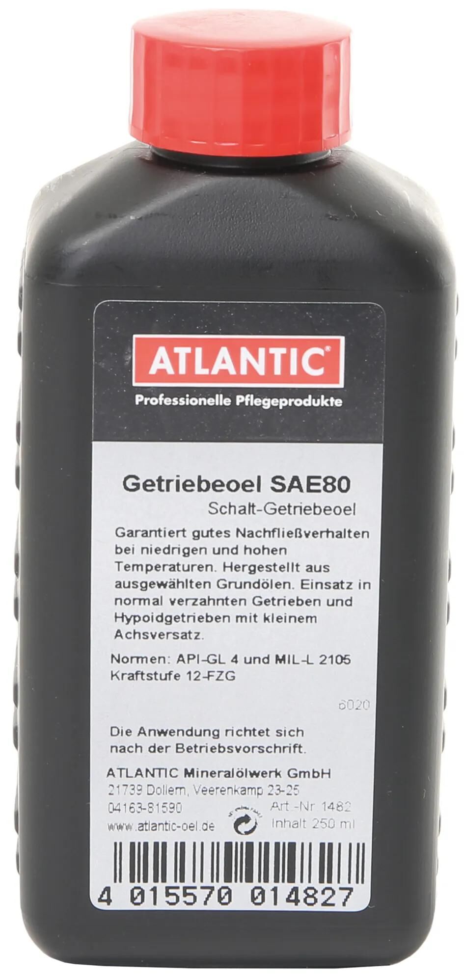 Atlantic Getriebeöl SAE 80 Getriebeöl SAE 80 250 ml