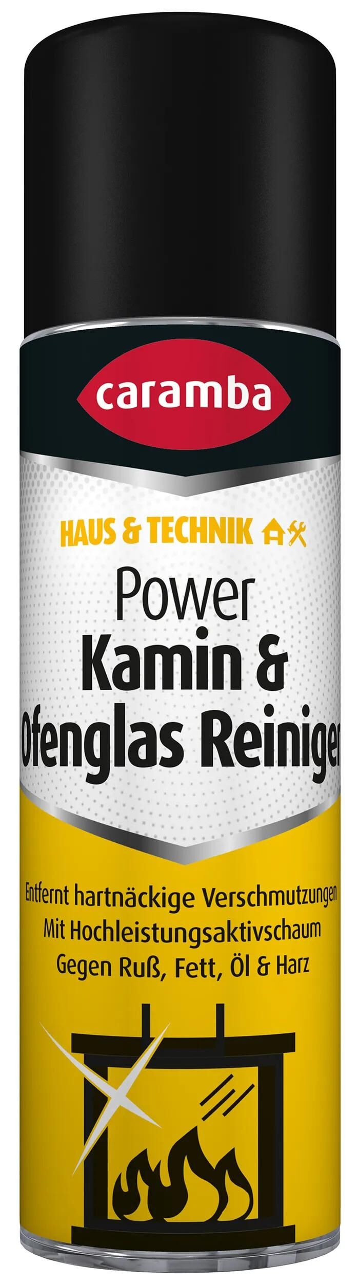 Caramba Spezialreiniger Power Kaminofen Glasreiniger. Schornsteinreiniger 500ml