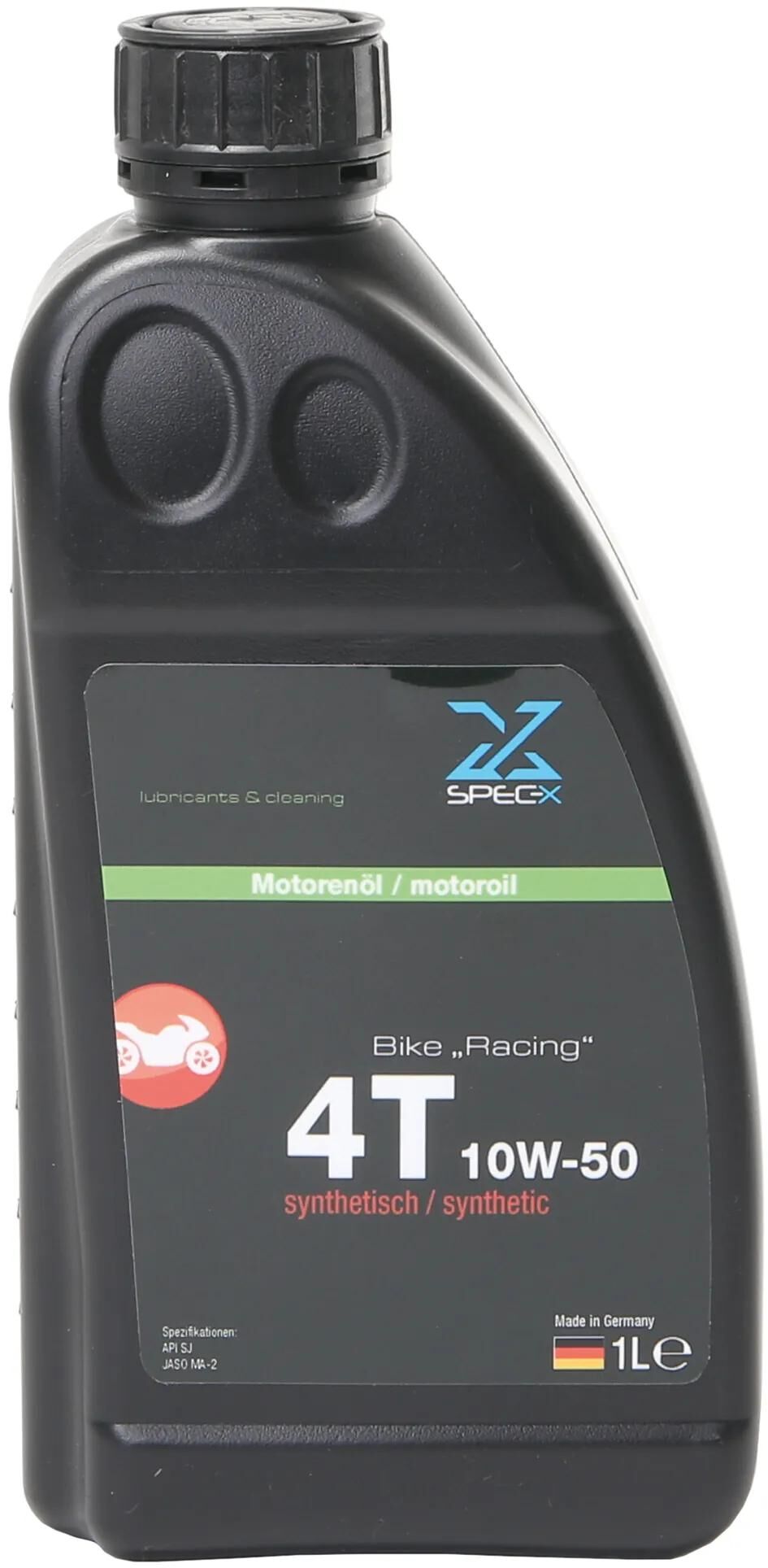 Spec-x Motoröl Fahrrad 4t Rennmotoröl 4t 10w-50 Raci 1l Fahrrad