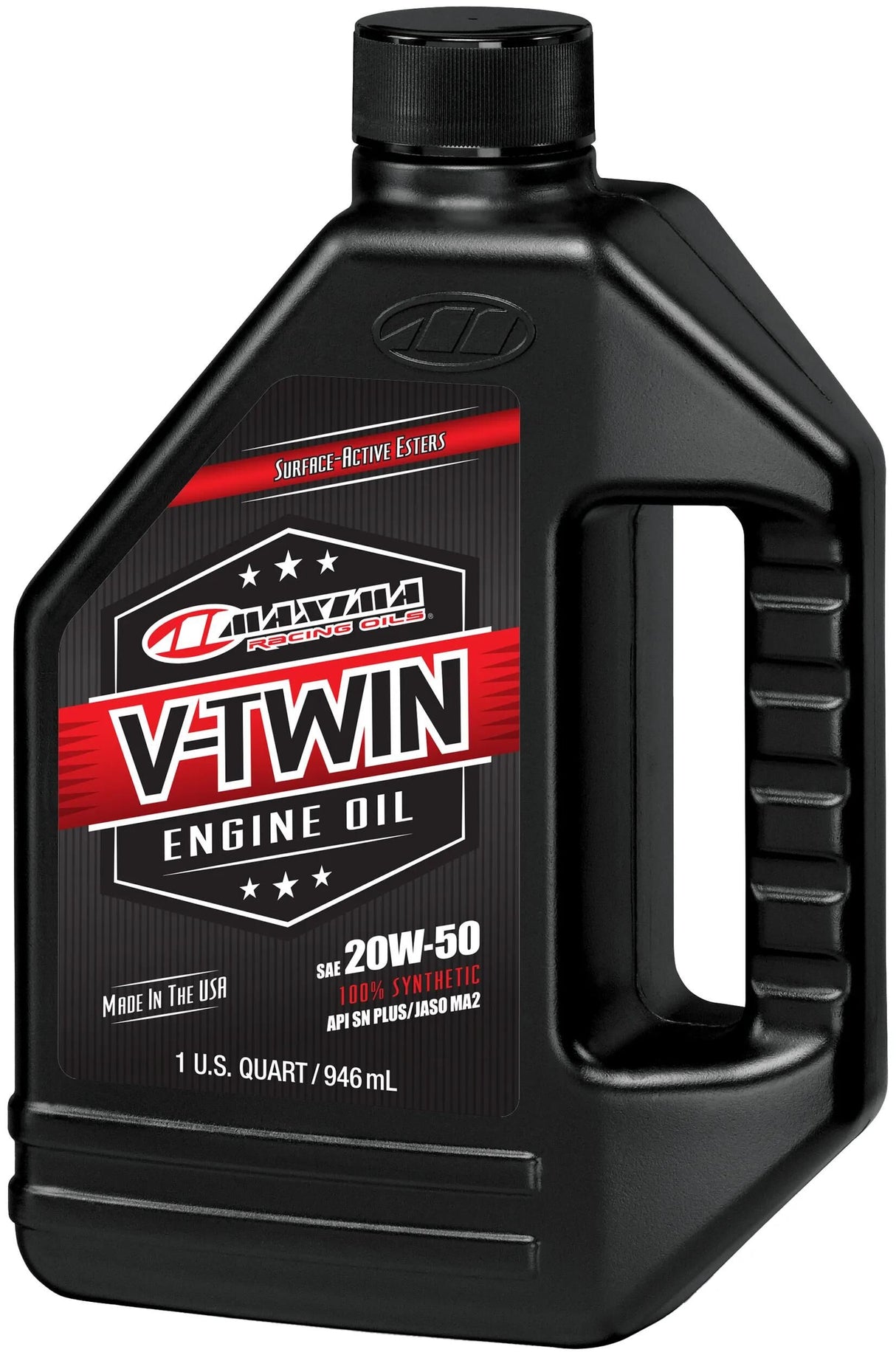 Maxima Rennöle Motoröl V-Twin vollsynthetisch. Motoröl Maxima V-Twin voll synt. 20w-50 946ml