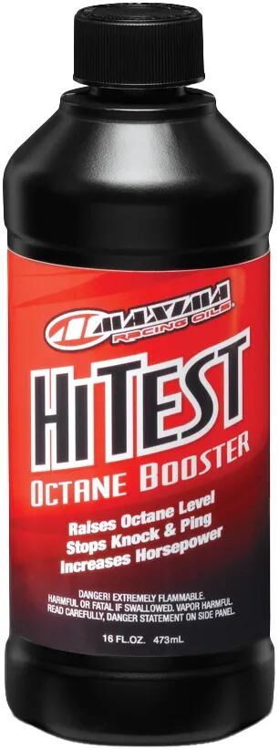 Maxima Rennöle, Additivtester, Kraftstoff-Oktan-Booster. Oktan-Booster Maxima 473 ml Hi-Test