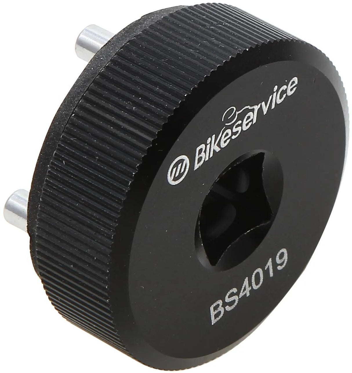 Bikeservice Kronenschlüssel-Schlüsselmutter BST 27mm 4-polig