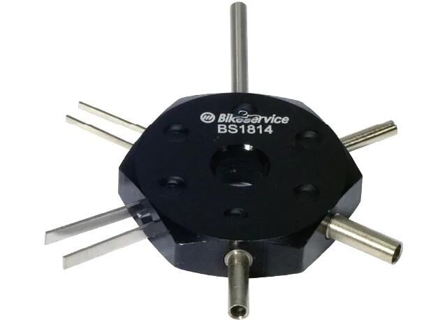 Bikeservice Entriegelungswerkzeug 6 in 1 montgwrkz 6in1 Plug-in v schwarz
