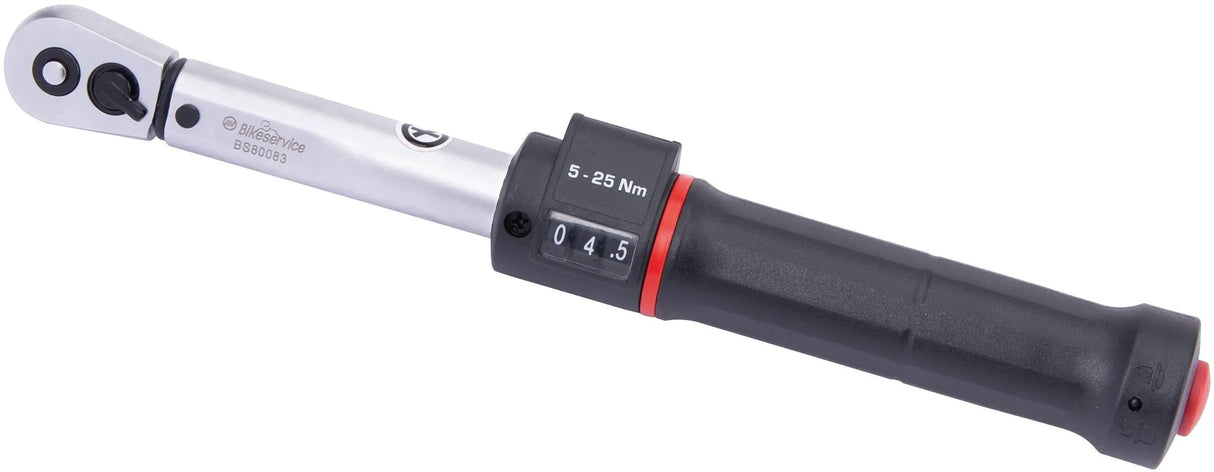 Bikeservice Drehmomentschlüssel Drehmomentschlüssel 1 4 5-25nm Umdrehung