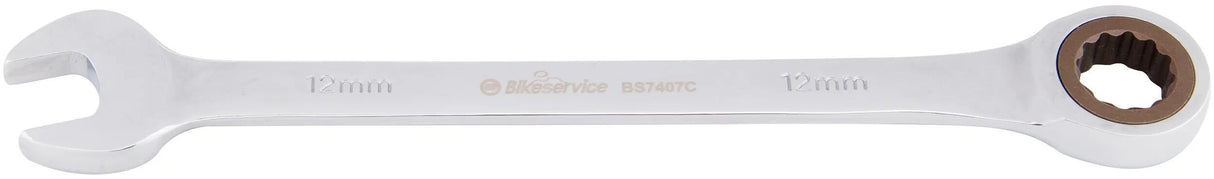 Bikeservice Ratschenschlüssel Ringrtschmaulschl BST 12mm gerade lang