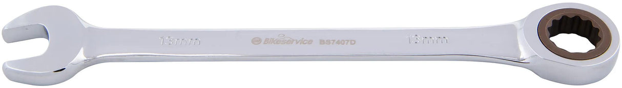 Bikeservice Ratschenschlüssel Ringrtschmaulschl BST 13mm gerade lang