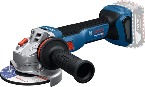 Bosch Blue GWS 18V-11 Akku-Winkelschleifer | 125mm | ohne Batterien und Ladegerät in L-Boxx – 06019n4102