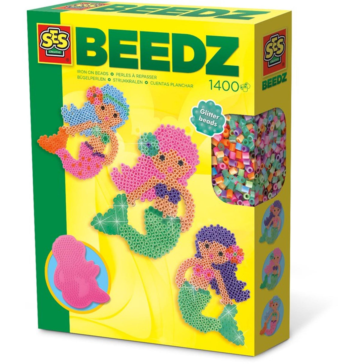Ses beedz - Bügelperlen Meerjungfrau