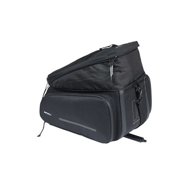 Basil Gepäckträgertasche Move 10-26l Mik Schwarz