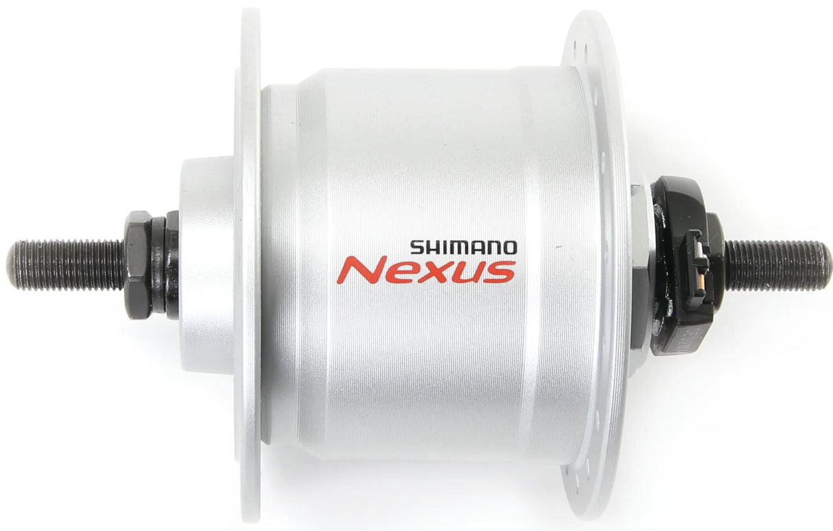 Shimano Nabendynamo dh-c3000 shim.hub dyn.dhc3003 28h sol.axle 6v 3w sil.e2