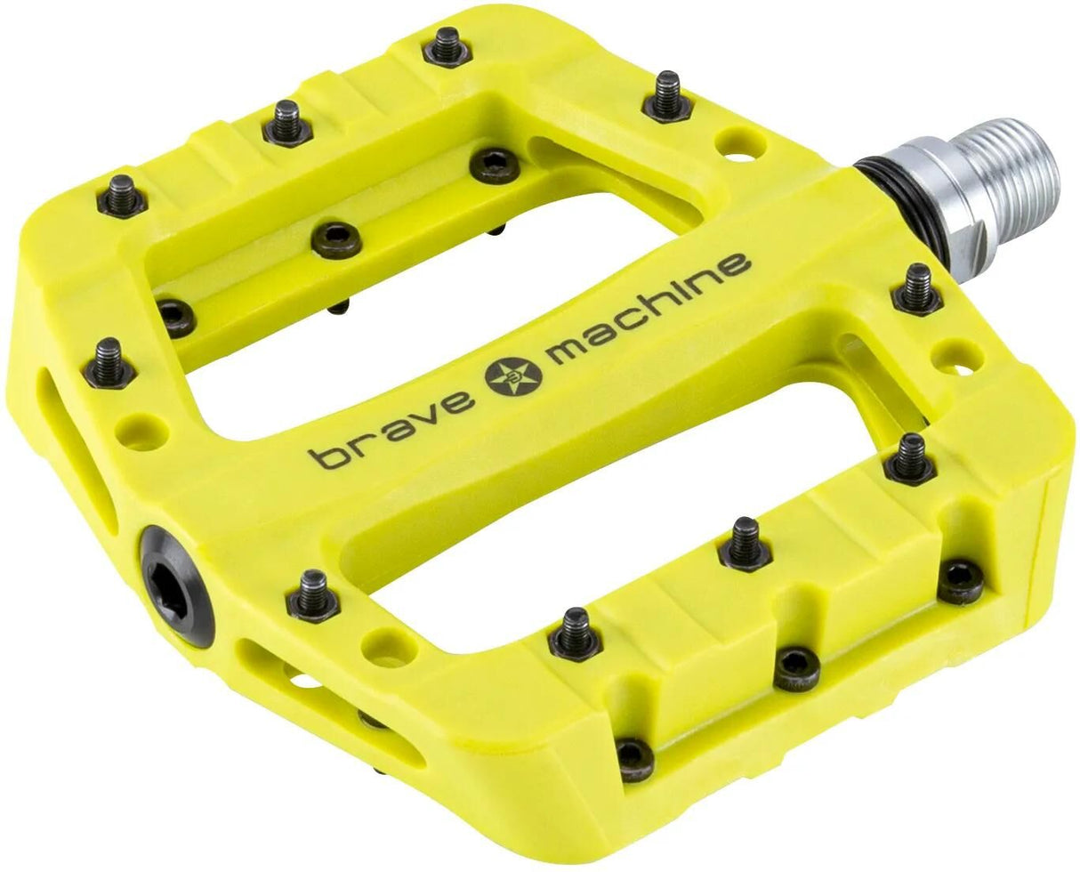 Brave Plattformpedal Dirt Light Platf.Pedal Dirt Light Limettengrün