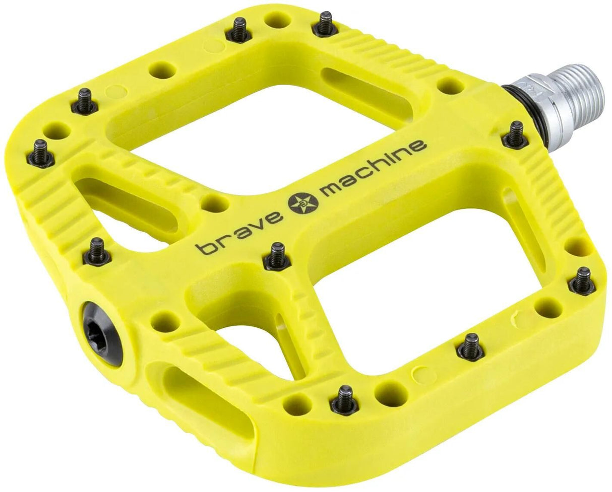 Brave Plattformpedal Freeride XL Mod. 19 Plattformpedal Freeride XL Limettengrün