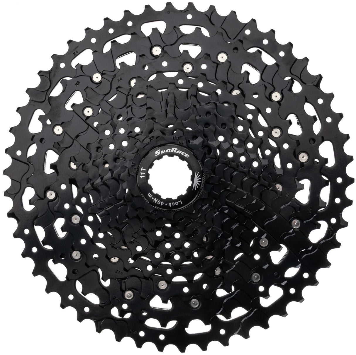 Sunrace CSUX400 700 Kassette Kassette CSUX400 11f.f.cues 11-50 schwarz