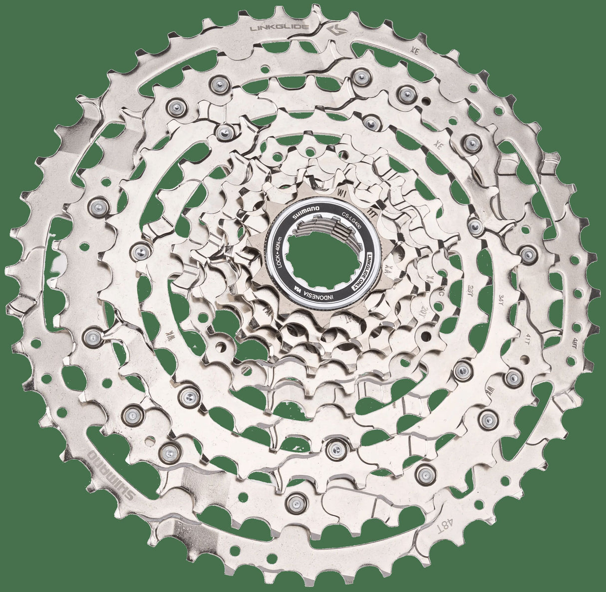 Shimano Kassette CS-LG400-10 Shim.Kassette LG400 10f 11-48z Si