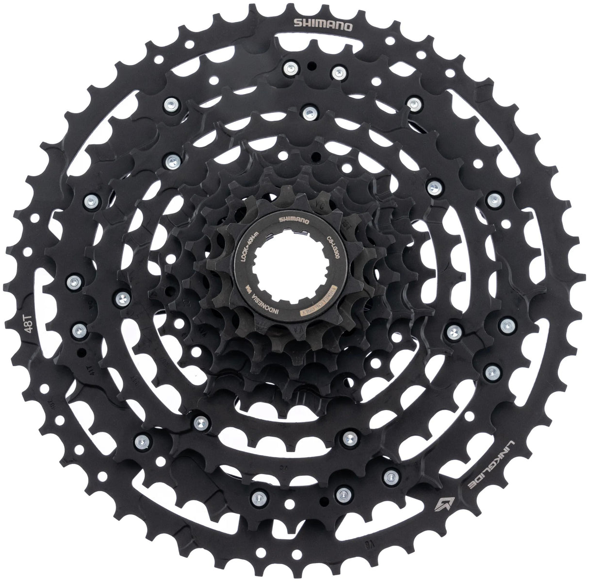 Shimano Kassettenqueues 10V 11-48T CS-LG300 schwarz