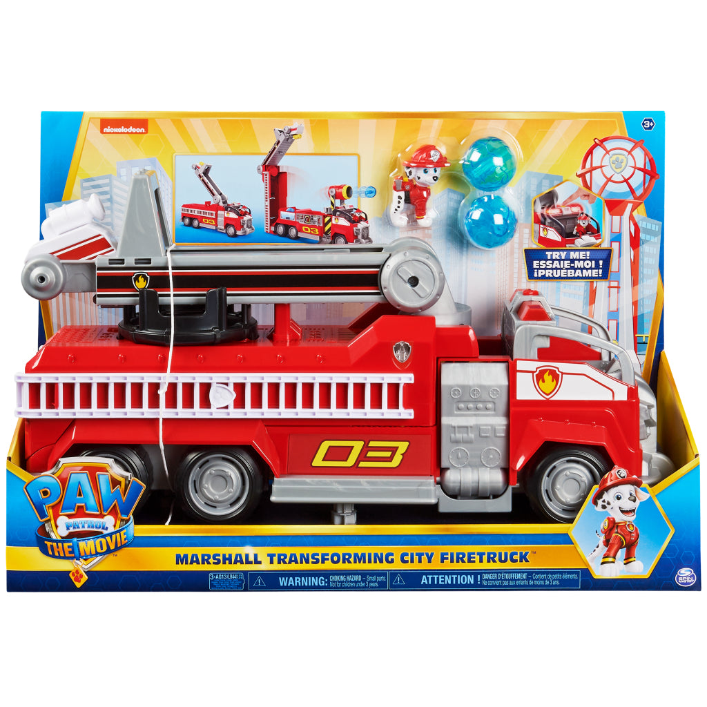Paw Patrol Der Film „Transforming Marshall Fire Truck“.