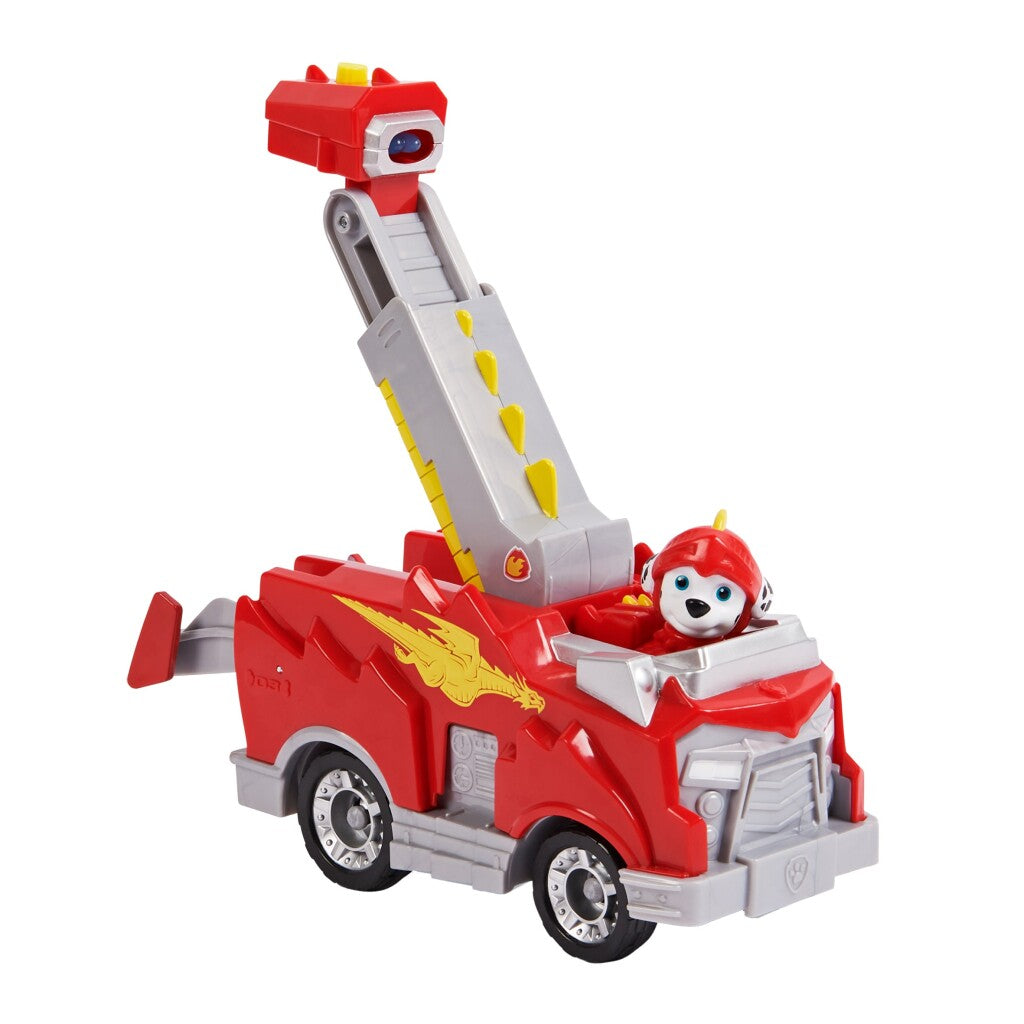 Paw Patrol Rescue Knights Marshall + Deluxe-Fahrzeug