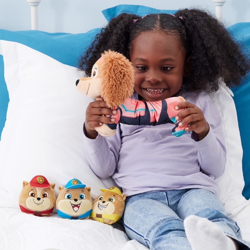 Paw Patrol Mighty Movie Plüschtier Liberty und Poms