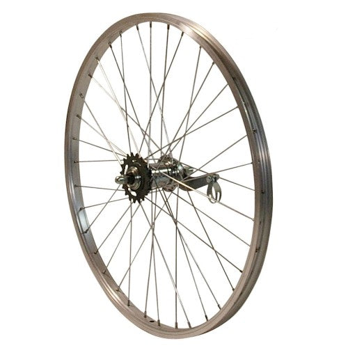 HZB Hinterrad 24 Zoll Etro 507 Alu Remonaf Silber