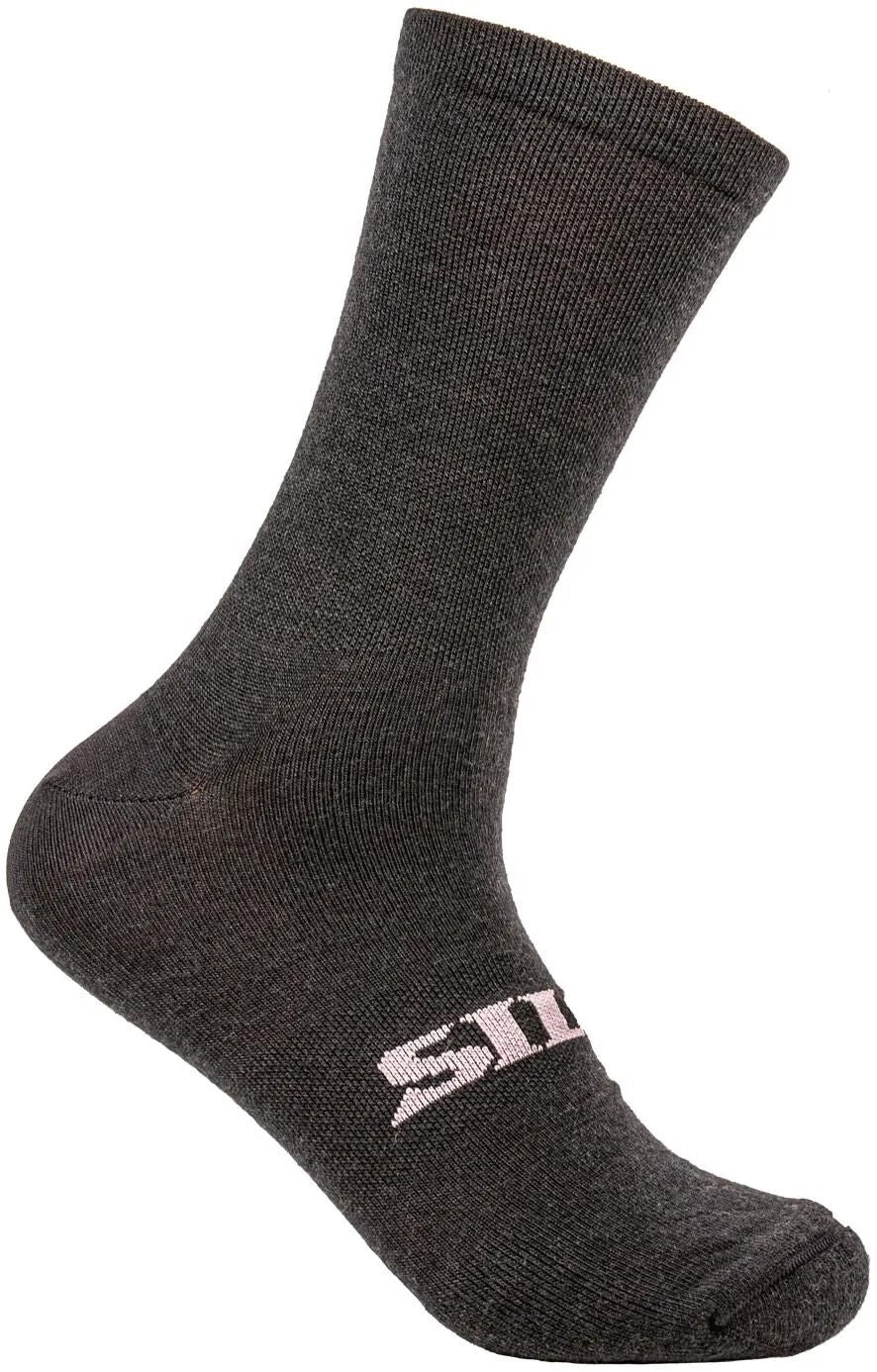 Silca Socken Schotterwolle Socke Socke Schotterwolle Größe M schwarz