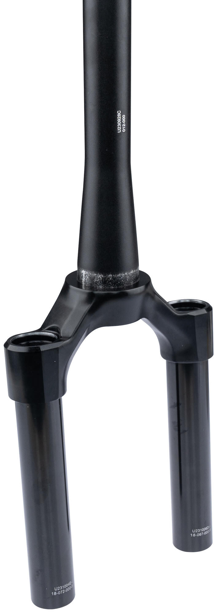 RockShox Crown Gabelschaft Oberrohre Einheit Crown Shaft Unir RS 45 SA S12 700C Schwarz-Glanz