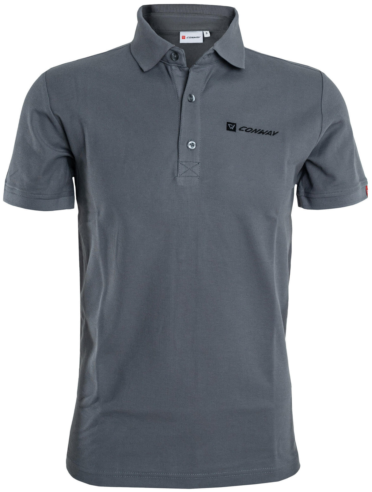 Conway Herren Poloshirt Poloshirt Größe M Grau