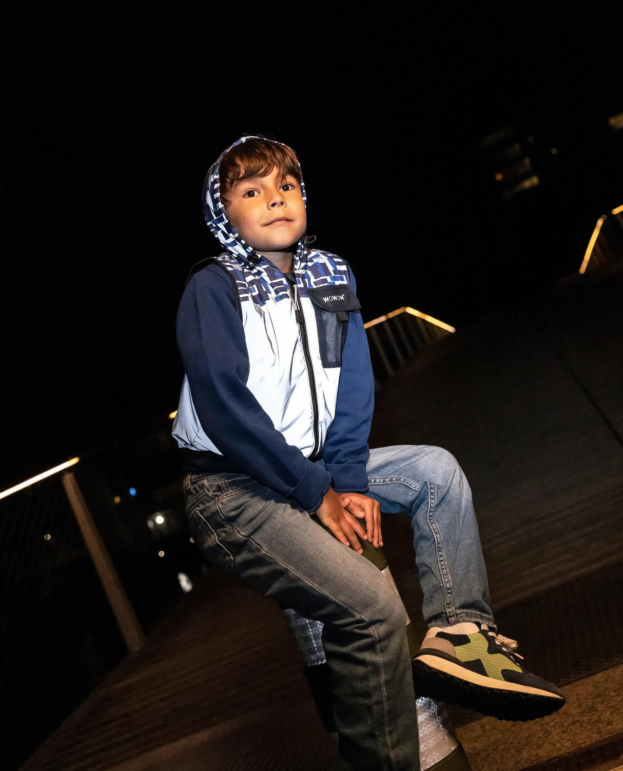 Wowow Kinderweste Yoho Blau M