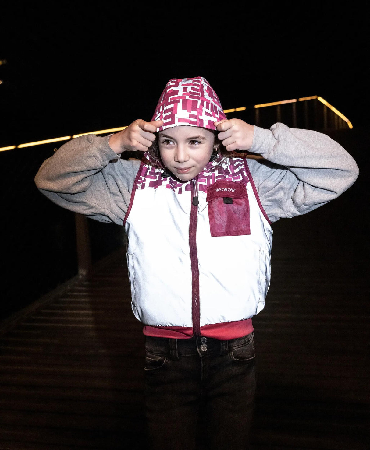 Wowow Kinderweste Yoho Pink M