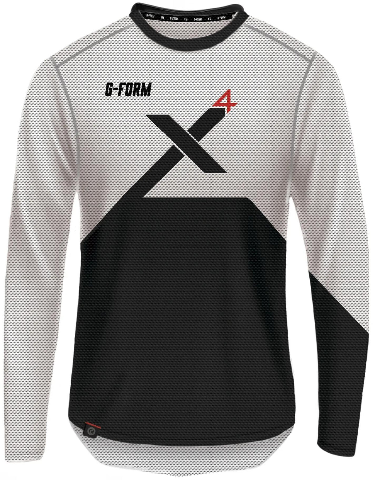 G-Form Longshirt Pro-X4 Langarmshirt Pro X-4 Größe XL weiß bl.