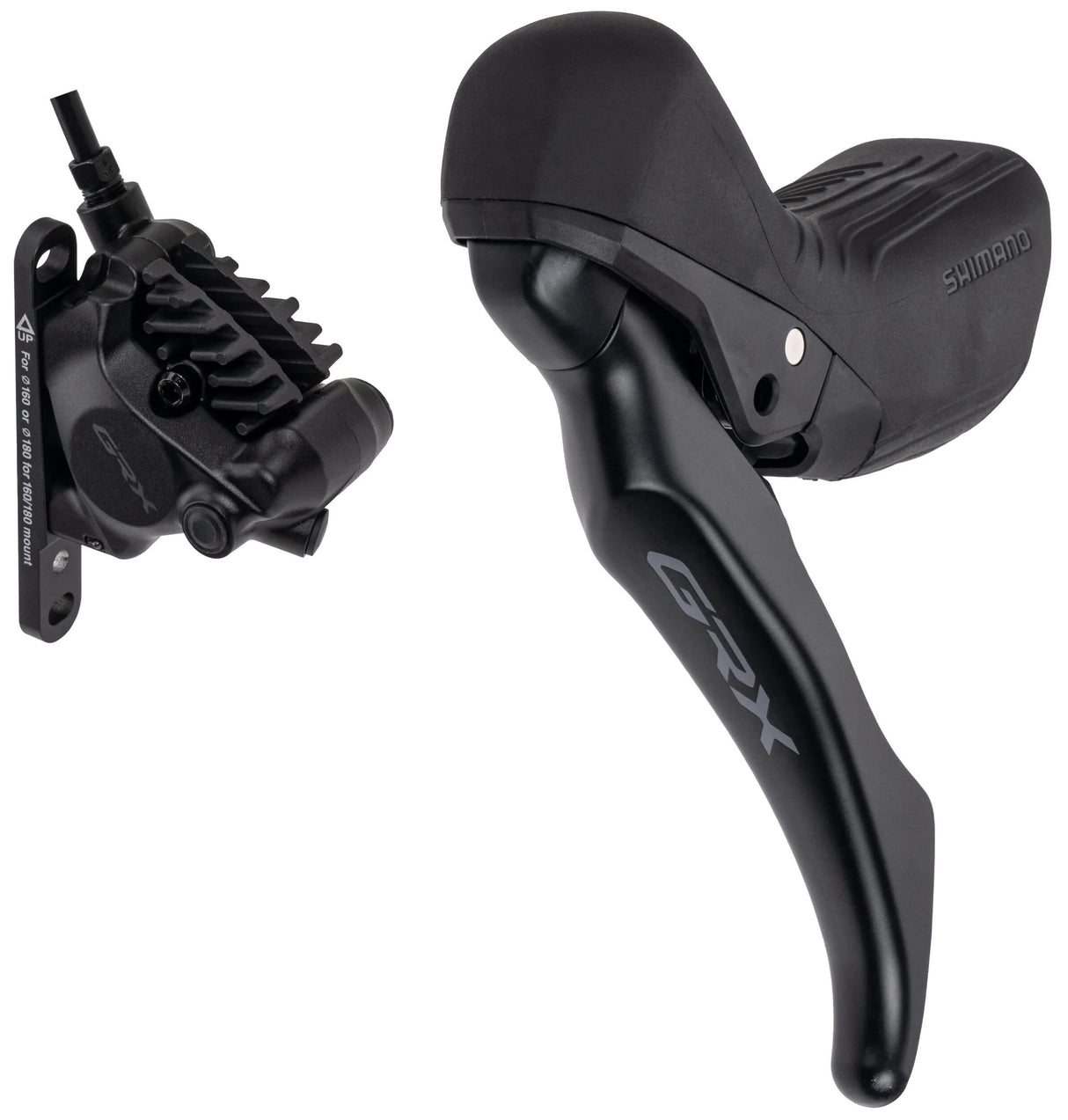 Shimano Scheibenbremse GRX ST-RX610 BR-RX410 . shim.diskbreaker x610 410 vr sw fm resin 1f