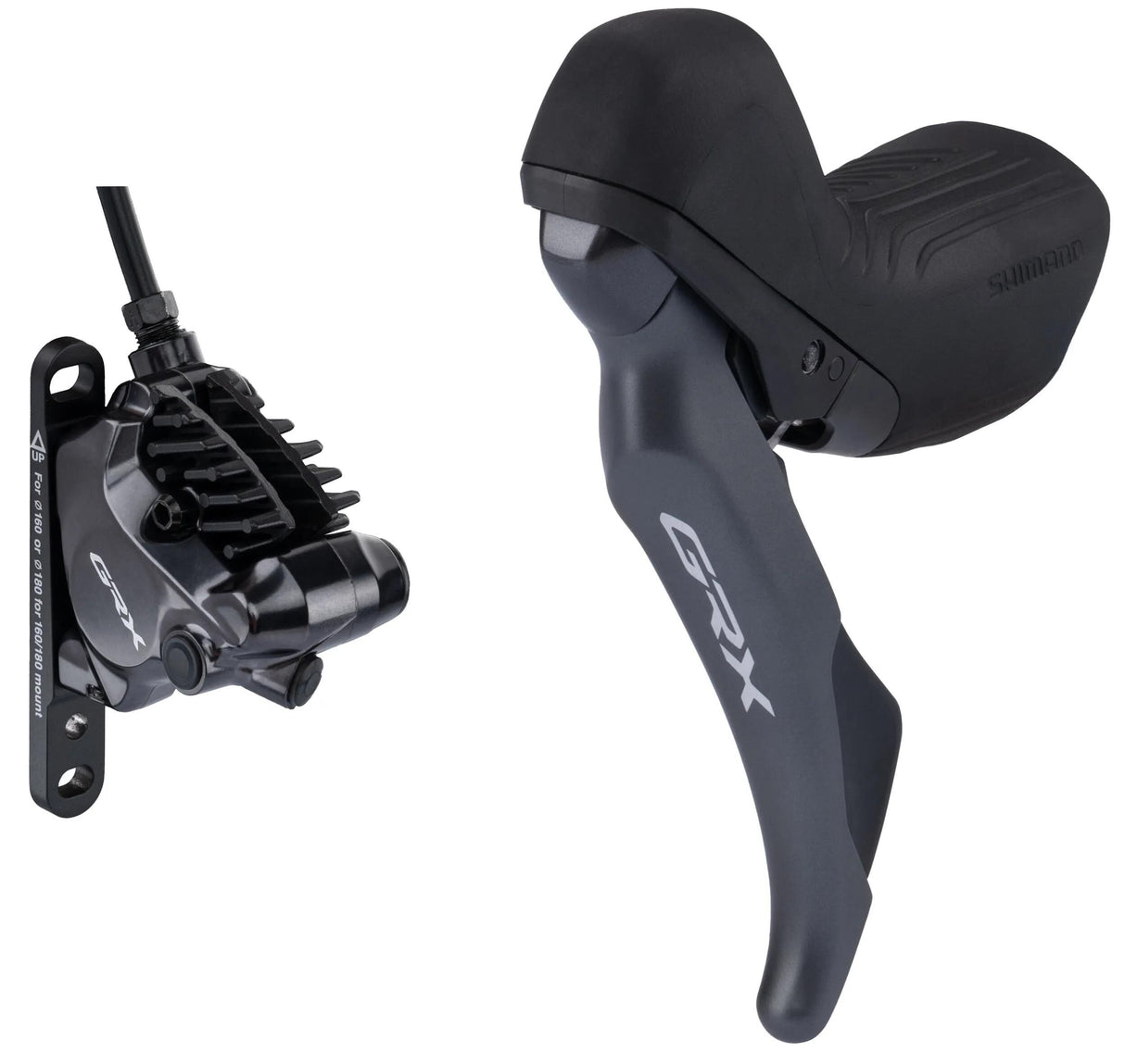 Shimano grx st-rx820+br-rx820 2-Gang-Scheibenbremse vorne