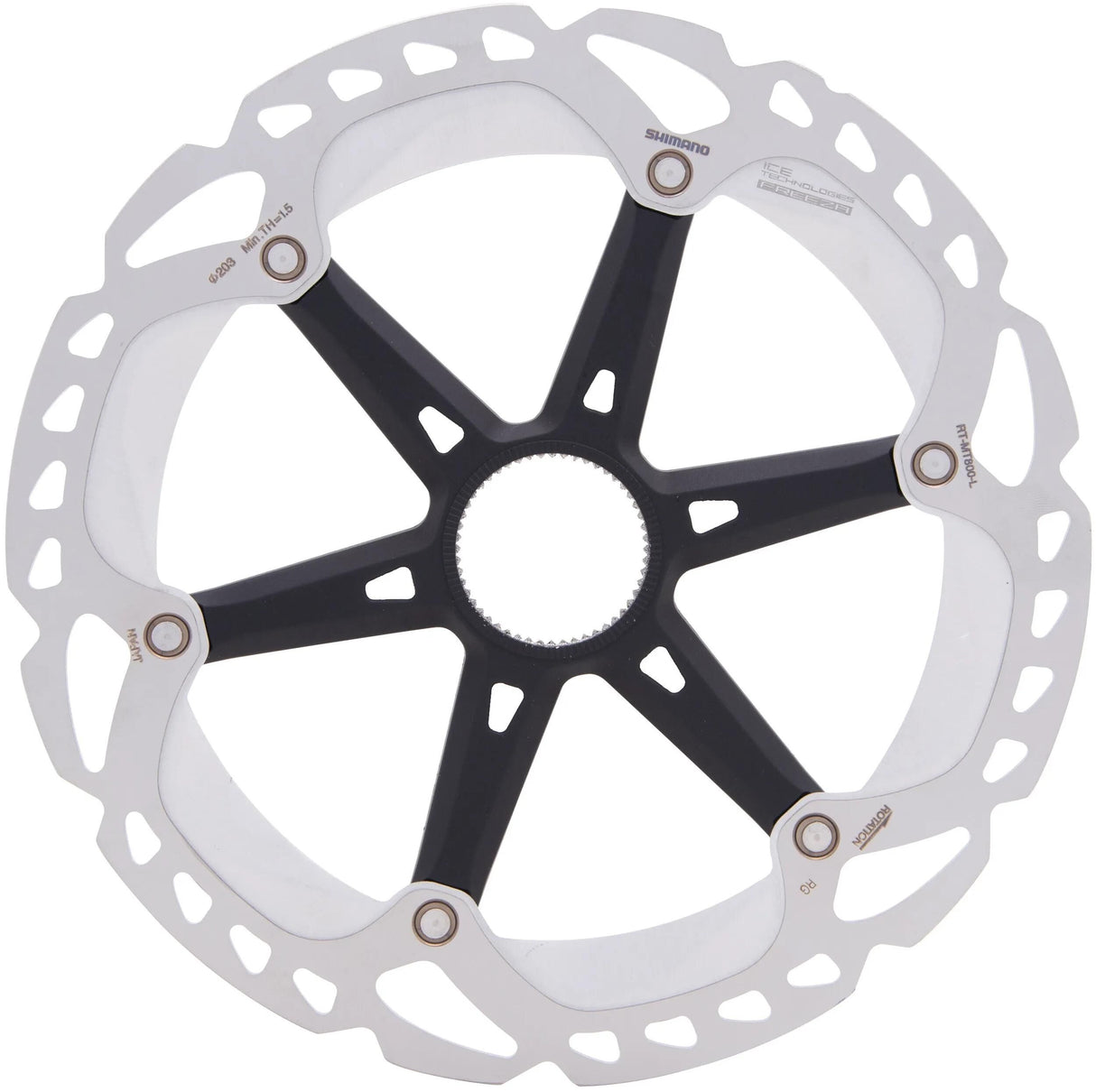 Shimano Bremsscheibe Deore XT RT-MT800. Rotorscheibe. xt 203mm cl rt-mt800 eis int