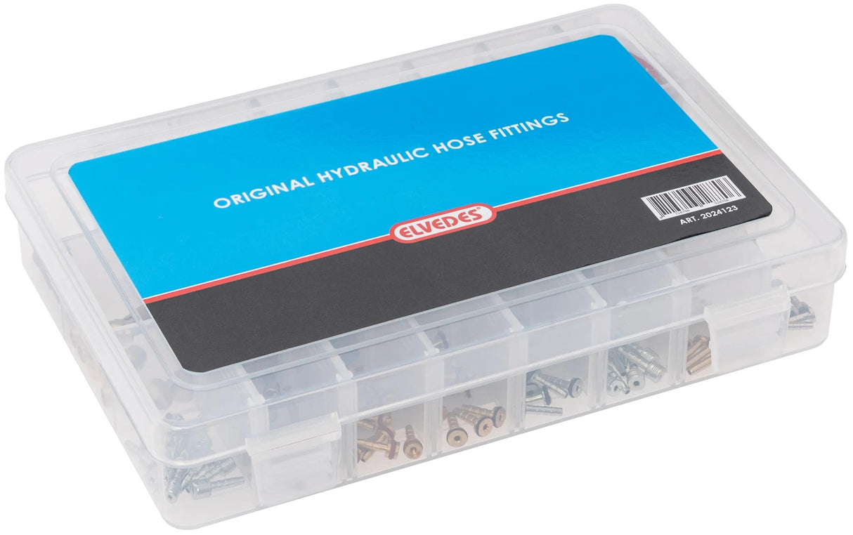 Elvedes Teilebox Hydrobox Kleinteileset für Kabel
