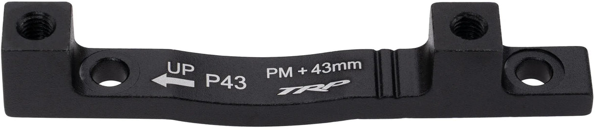 Trp Scheibenbremsen-Adapter, Adapter PM +43 mm, Schrauben im Lieferumfang enthalten