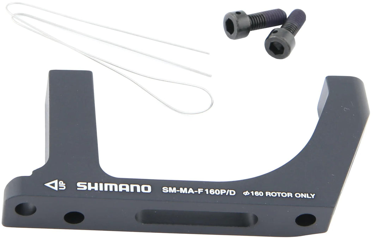 Shimano sm-ma-f160p d Post-Mount-auf-Flat-Mount-Adapter für vordere 160-mm-Bremsscheibe