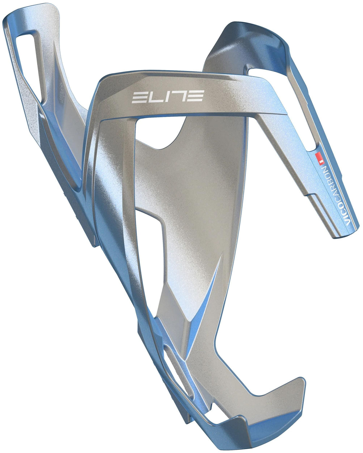 Elite Flaschenhalter Vico Carbon Flaschenhalter Vico Carbon graues Metall