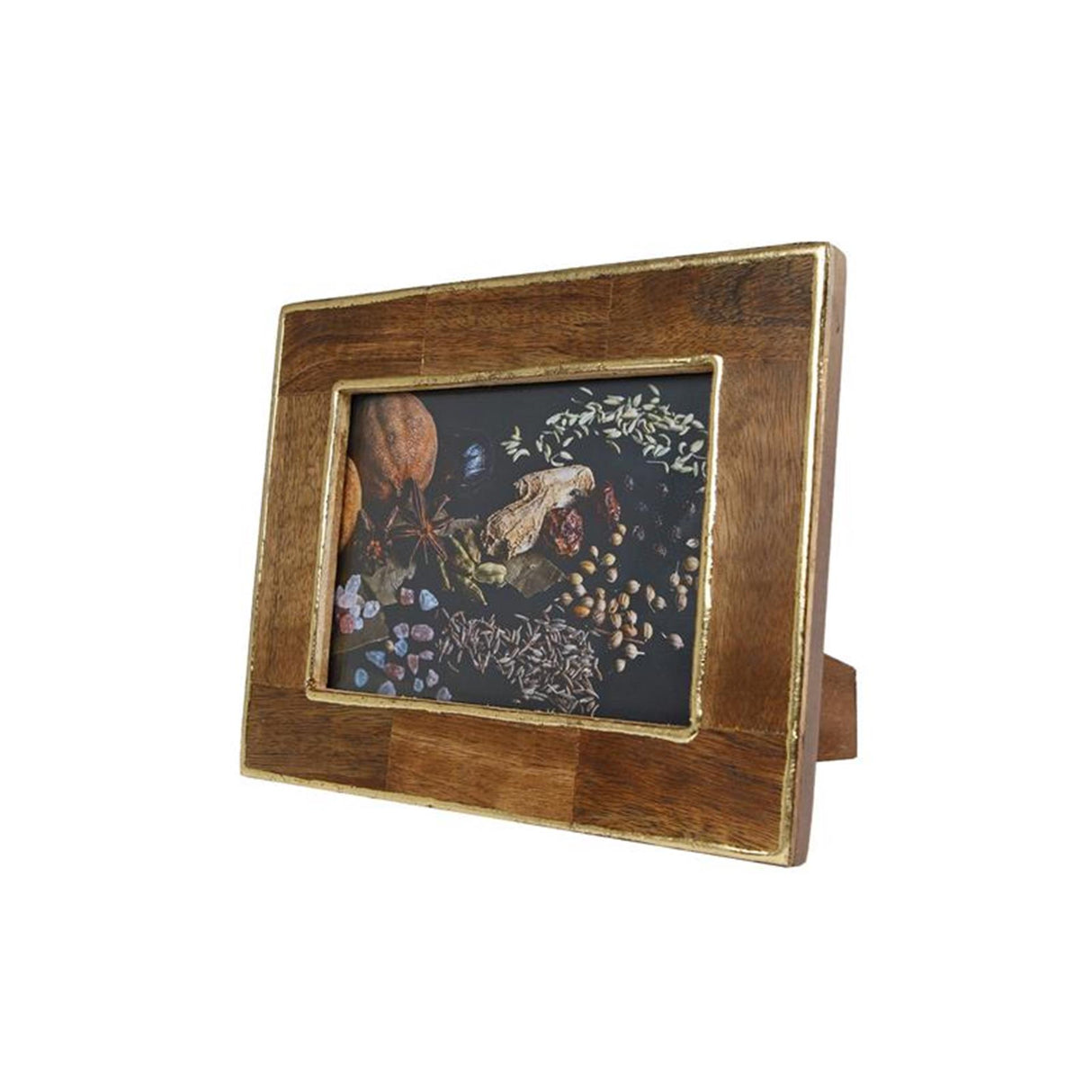 Cozydecor Fotorahmen Jim 13x18 Naturgoldholz