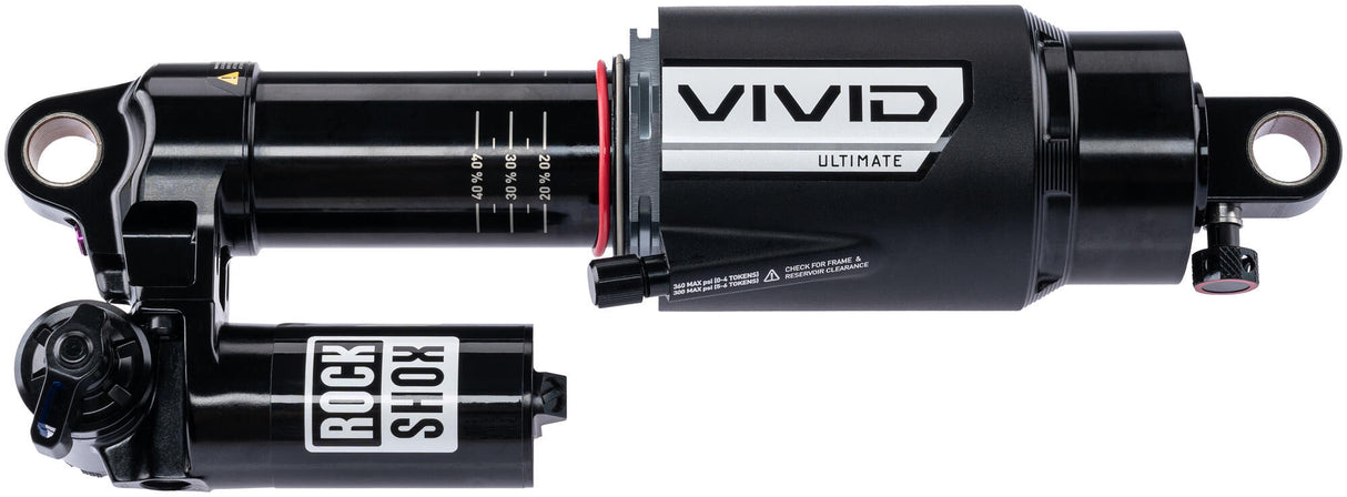 RockShox Stoßdämpfer Vivid Ultimate RC2T Hinterradstoßdämpfer RS Vivid Ult. rc2t 230 x 62,5 mm
