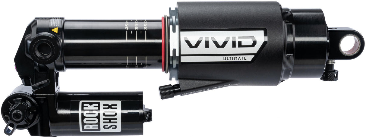 Rockshox-Hinterradstoßdämpfer RS Vivid Ult. rc2t 205 x 62,5 mm