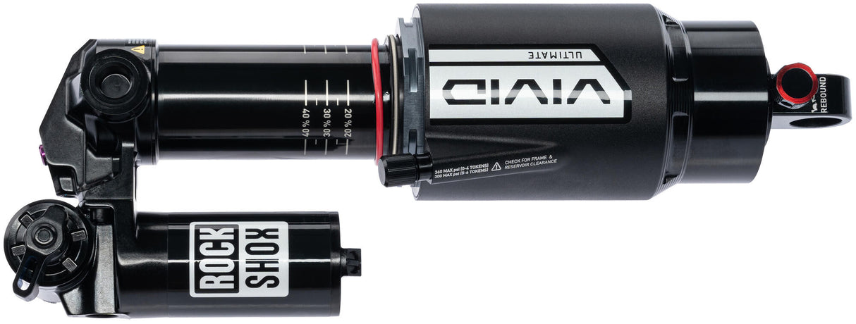 RockShox Stoßdämpfer Vivid Ultimate RC2T Hinterradstoßdämpfer RS Vivid Ult. RC2T 205 x 60 mm