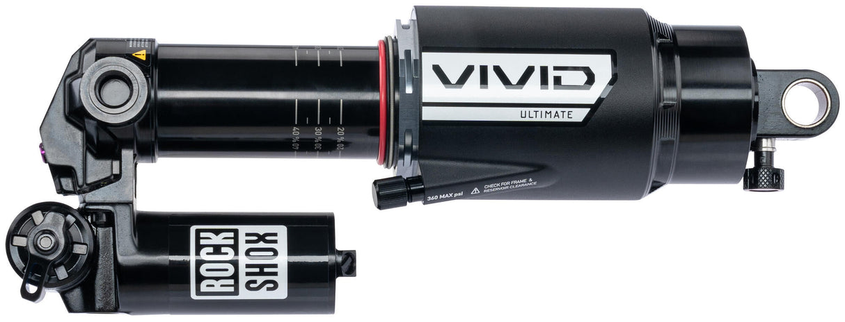 RockShox Stoßdämpfer Vivid Ultimate RC2T Hinterradstoßdämpfer RS Vivid Ult. RC2T 205 x 65 mm