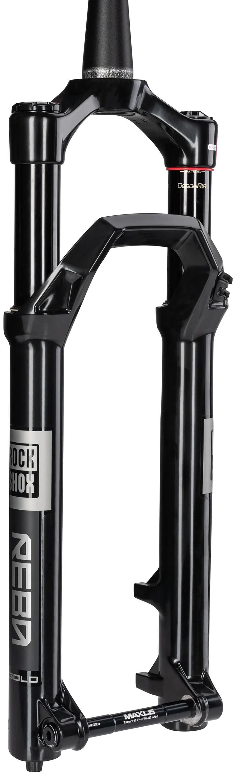 RockShox Federgabel Reba Gold Isolator 3p 27,5 Booster RS Federgabel Reba G 27 100 mm 3p Crn 44 schwarz