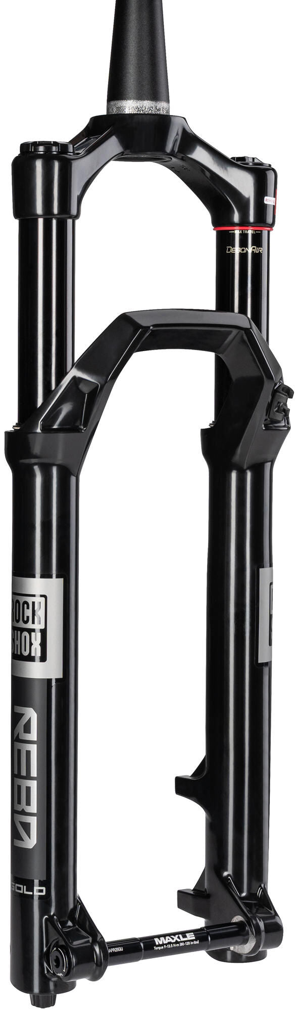 RockShox Federgabel Reba Gold Isolator 3p 27,5 Booster RS Federgabel Reba G 27 130 mm 3p Crn 44 schwarz