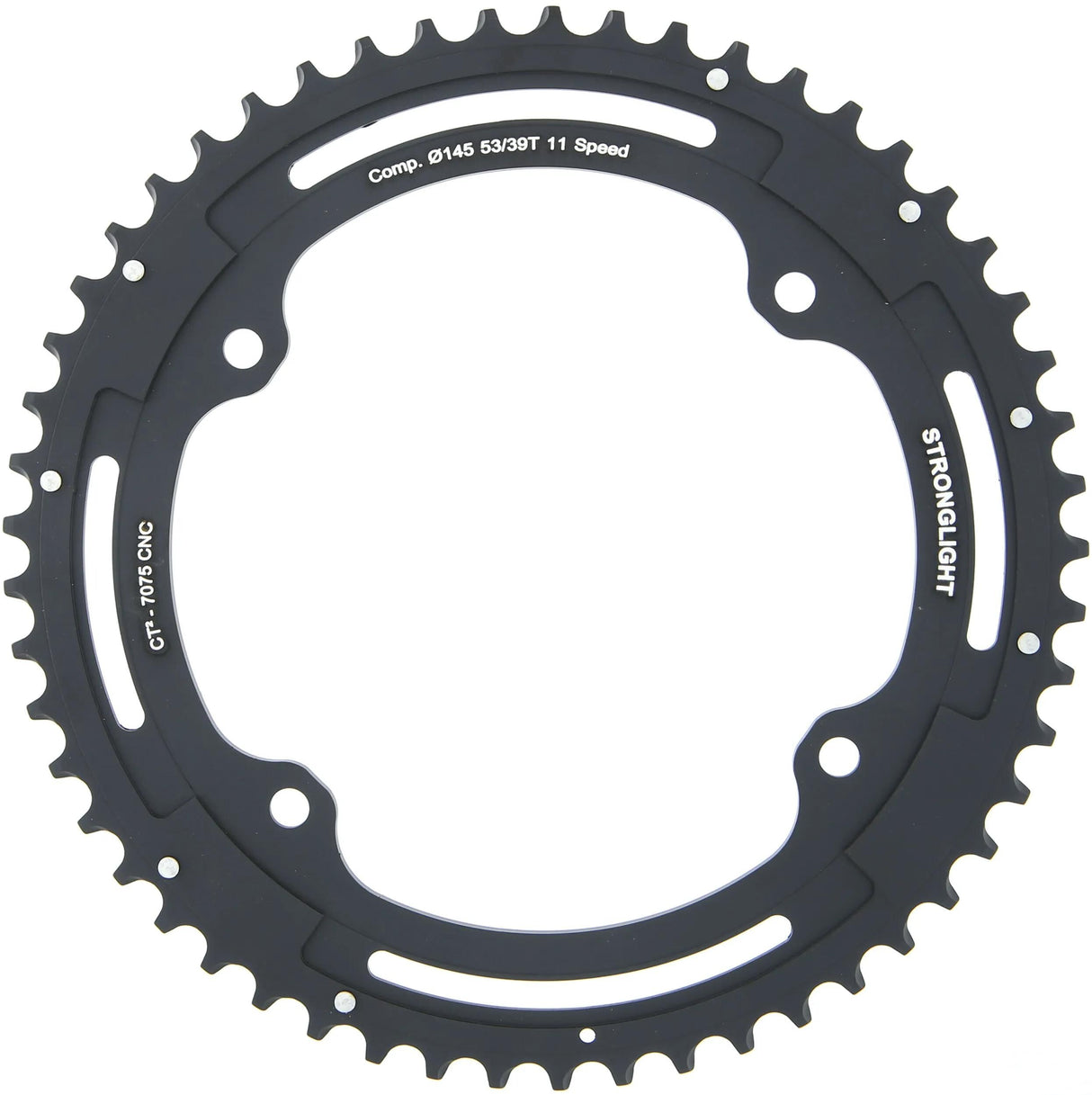Stronglight Kettenblatt CT2 Mod. 17 Kettenblatt stark. ct2 53t äußere Cer.-Tefl.-Beschichtung.