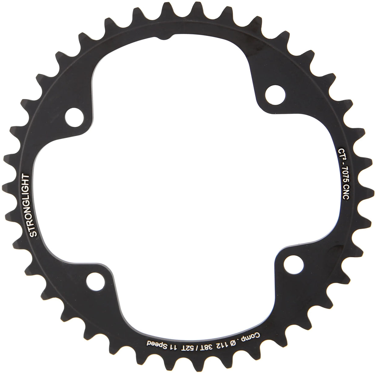 Stronglight Kettenblatt CT2 Mod. 17 Kettenblatt stark. ct2 38t innere Cer.-Tefl.-Beschichtung.