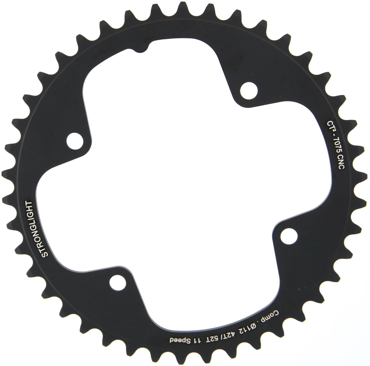 Stronglight Kettenblatt CT2 Mod. 17 Kettenblatt stark. ct2 42t innere Cer.-Tefl.-Beschichtung.