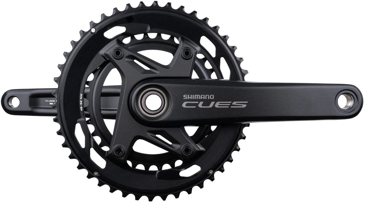 Shimano Cues FC-U6030 9 10-Gang-Kurbel 46 32