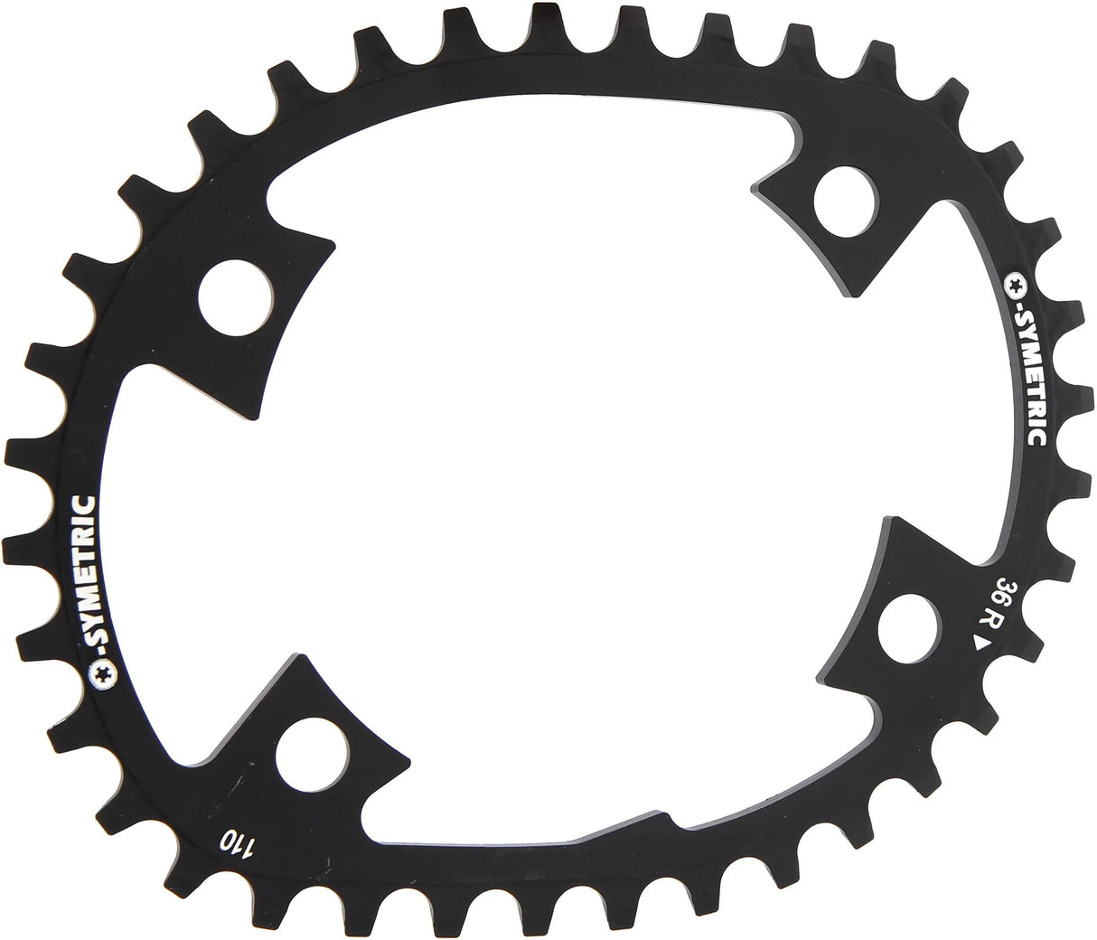 O.symetric-Kettenblatt, spezielles Cyclo-Cross-Kettenblatt, 36 Zähne innen